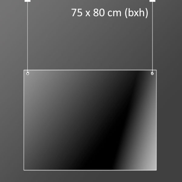 Kuchscherm Hangend 75