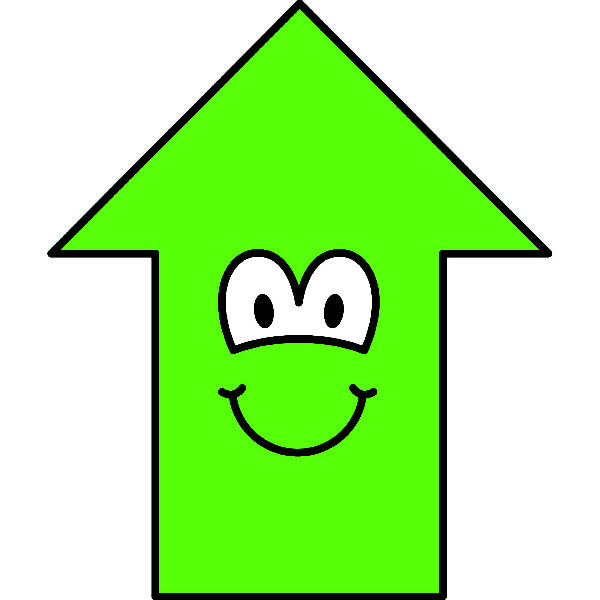 Vloersticker jeugd pijl groen - set 10 stuks