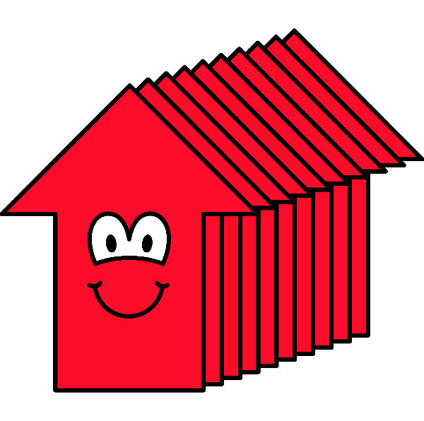 Vloersticker jeugd pijl rood - set 10 stuks - Afbeelding 2